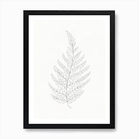 Fern Leaf 1 Art Print