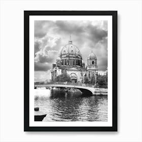 Berlin Cathedral on a moody day Art Print