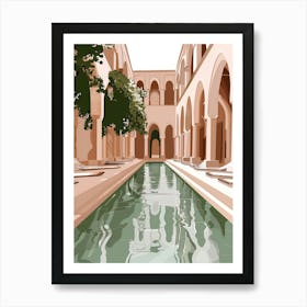 Islamic Architecture In Morocco Art Print