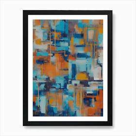 Abstract Painting 824 Art Print