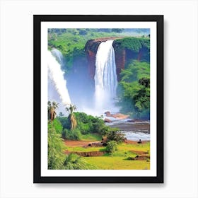 Murchison Falls, Uganda Majestic, Beautiful & Classic (2) Art Print