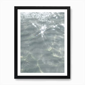 Stars In Beach Water 2 Art Print