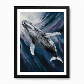 Humpback Whale 2 Art Print