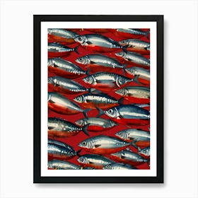 Sardines 22 Art Print