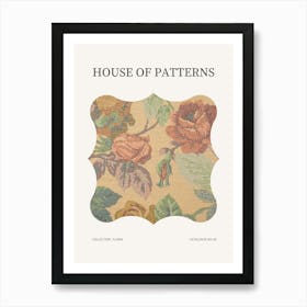 Floral Pattern Poster 5 Art Print