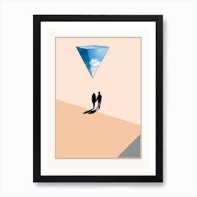 Walking Together Art Print