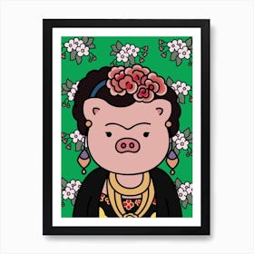 Frida Art Print