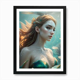 Mermaid-Reimagined 52 Art Print