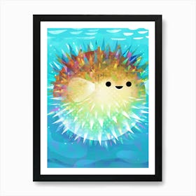 Pufferfish Fy Art Print