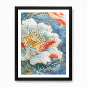 Chinese Embroidery 7 Art Print