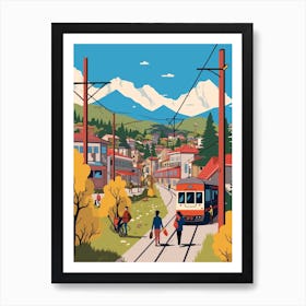 Bosnia Herzegovina 1 Travel Illustration Art Print