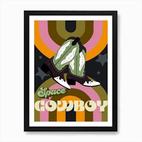 Space Cowboy Art Print
