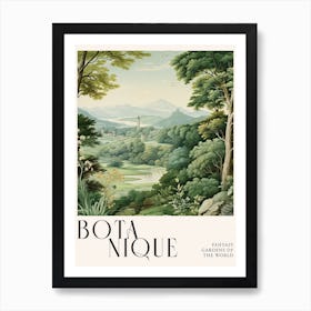 Botanique Fantasy Gardens Of The World 60 Art Print