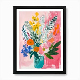 Bouquet Of Flowers 1 Art Print