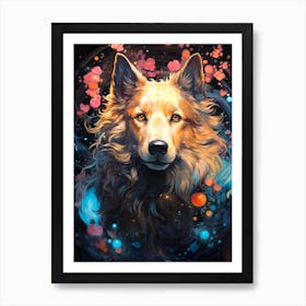 Dog'S Head Art Print