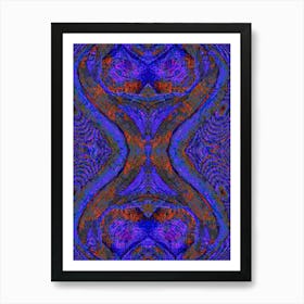 Psychedelic Abstract Painting 2 Art Print