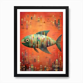 Sardine In The City Art Print