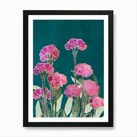 Carnations Art Print