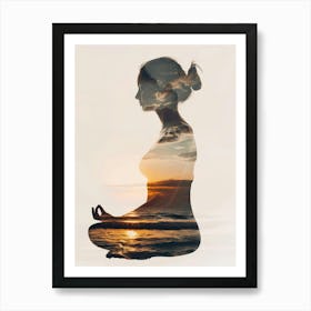 Meditation Yoga Art Print