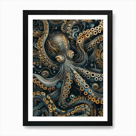 Octopus 17 Art Print