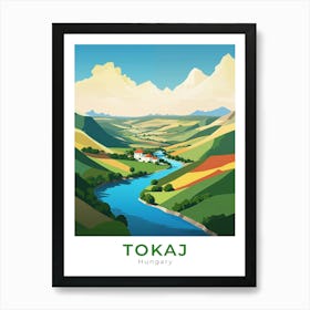 Hungary Tokaj Travel Art Print