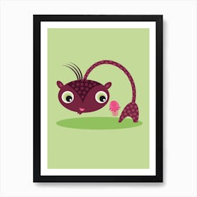 Monster Friends V Art Print