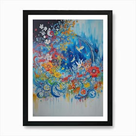 'Flora And Fauna' Art Print