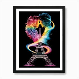 Eiffel Tower 5 Art Print