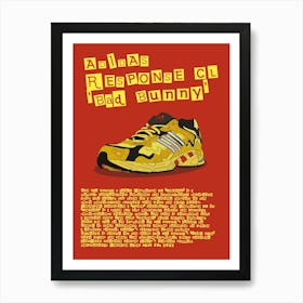 Bad Bunny Art Print