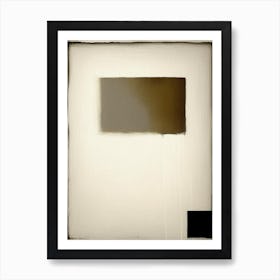 Inspire Symbol Abstract Painting Art Print