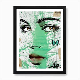 Into Green Art Print