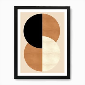 Ivory Oldenburg Geometric Whisper Art Print