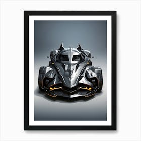 Batman Batmobile 4 Art Print