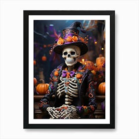 Skeleton 1 Art Print