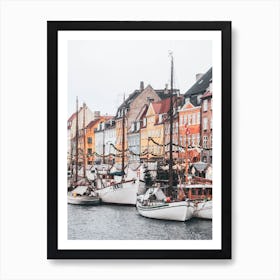 Copenhagen Harbour 1 Art Print