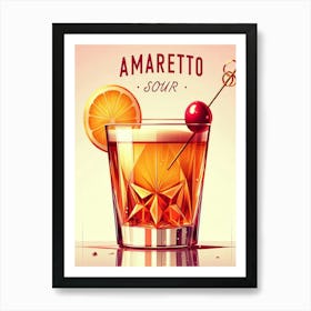 Amaretto Sour 9 Art Print