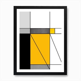 Mondrian Variation B Art Print