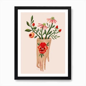 Thriving Hand Art Print