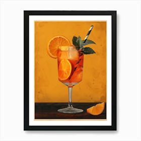 Aperol Spritz Art Print 128 Art Print