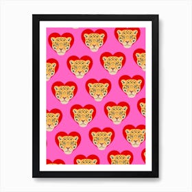 Leopard Lover Art Print