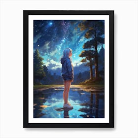 Starry Night Art Print