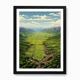 Yakima Valley Fauvism 7 Art Print