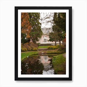 House In The Park Art Print
