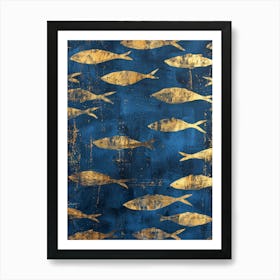 Gold Fish 5 Art Print