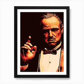 Godfather Art Print