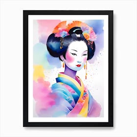 Geisha 79 Art Print