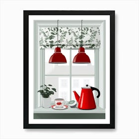 Kitchen Window 1 Art Print