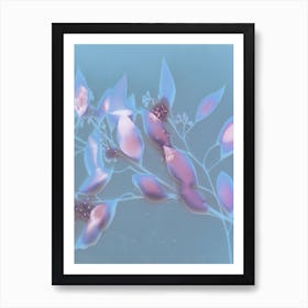 Left Leaves Right Art Print