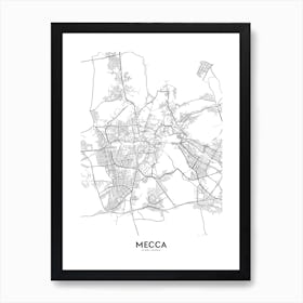 Mecca Art Print