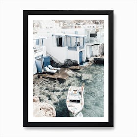 Fisherman S Paradise, Milos Art Print